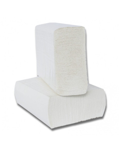 Set Dispenser prosop Z Limpio alb + 12 x prosoape Z 15x21cm