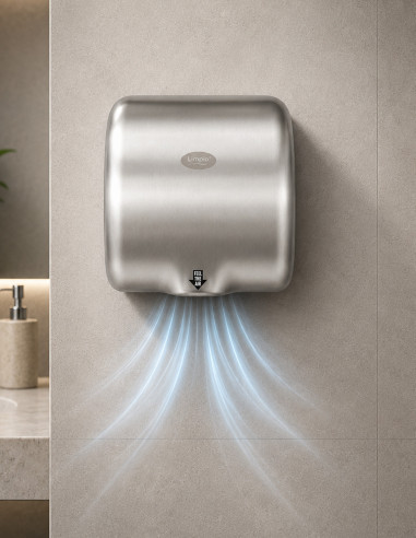 Uscator de maini Limpio HD88 Inox Satinat