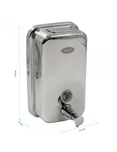 Dozator sapun Limpio SD80 Inox Lucios