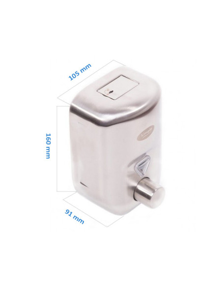 Dozator sapun Limpio SD 82 Inox Satinat