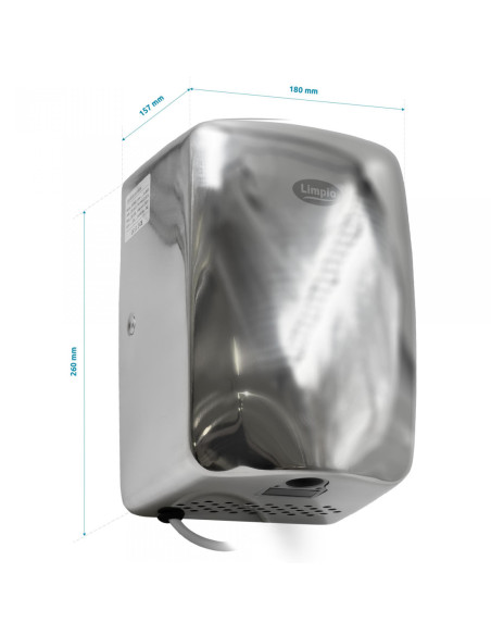 Uscator de maini Limpio HD 28SIA Inox