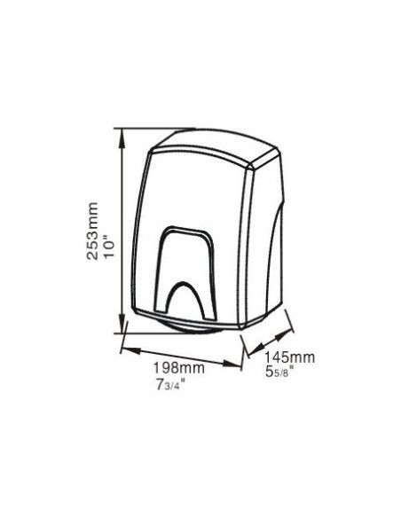 Uscator de maini  LImpio HD 150 Plastic