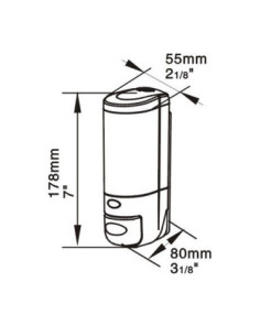 Dozator hotelier Limpio SD 28 Cromat 2