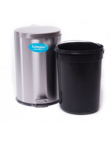 Cos de gunoi LImpio CX-20L Inox Satinat