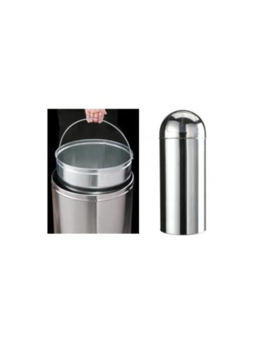 Cos gunoi LImpio Push-Bin CX-50LP Inox