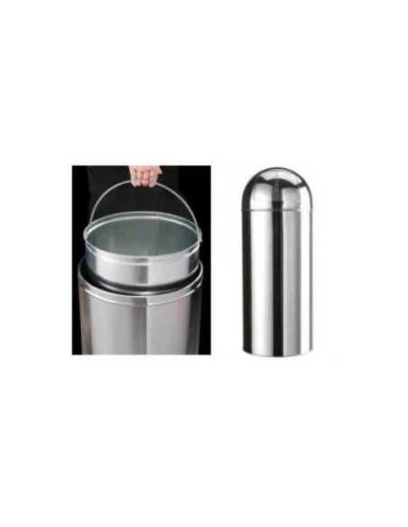 Cos gunoi LImpio Push-Bin CX-50LP Inox